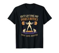 Conception de Remise en Forme pour la Salle de Sport Surmonter Mes insécurités T-Shirt