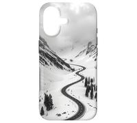 Conception de Route de Neige de Montagne Coque pour iPhone 17