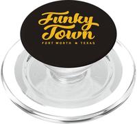 Conception de scénario de Funky Town Fort Worth au Texas PopSockets PopGrip pour MagSafe