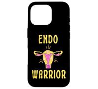 Conception de Sensibilisation et d'autonomisation à l'endométriose Endo Warrior Coque pour iPhone 16 Pro