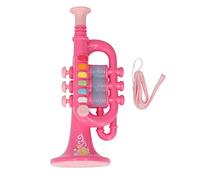 Conception de Simulation de Jouet Corne, Musique Interactive Jouer à Un Jeu de korne d'éclairage Dynamique Instrument de Musique avec Longe pour Les Enfants de Plus de 3 Ans (Blue) (Pink)