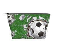 Conception de Trous de Ballon de Football, Trousse de Toilette Trousse de Maquillage Sac à cosmétiques Trousse de Toilette de Voyage Portable