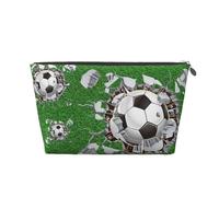 Conception de Trous de Ballon de Football, Trousse de Toilette Trousse de Maquillage Sac à cosmétiques Trousse de Toilette de Voyage Portable