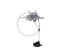 Conception De Ventouse Chat Fixe Teaser Gris