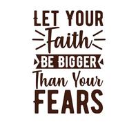 conception de versets bibliques Décorations murales en vinyle 50.4x71.1cm Décoration de magasin Café