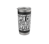 Conception de vêtements usés pour survivant de greffe de moelle osseuse Gobelet isotherme en acier inoxydable double paroi