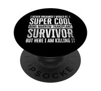 Conception de vêtements usés pour survivant de greffe de moelle osseuse PopSockets PopGrip Adhésif