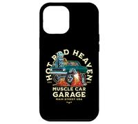 Conception de Voitures Anciennes Hotrod Heaven Muscle Car Garage aux États-Unis Coque pour iPhone 12 Pro Max