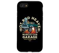 Conception de Voitures Anciennes Hotrod Heaven Muscle Car Garage aux États-Unis Coque pour iPhone SE (2020) / 7/8
