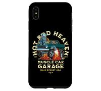 Conception de Voitures Anciennes Hotrod Heaven Muscle Car Garage aux États-Unis Coque pour iPhone XS Max