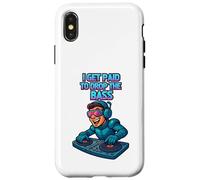 Conception des Jobs de DJ de Drop The Bass Profession Coque pour iPhone X/XS