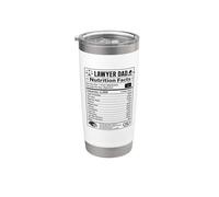 Conception d'étiquettes nutritionnelles pour papa avocat Gobelet isotherme en acier inoxydable double paroi