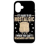 Conception d'histoire générale nostalgique difficile à être pour les historiens Coque pour iPhone 16