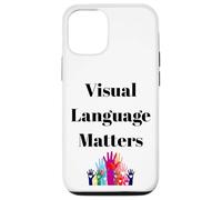 Conception d'inclusion de Signes ASL pour sourds et sourds Coque pour iPhone 12/12 Pro