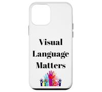 Conception d'inclusion de Signes ASL pour sourds et sourds Coque pour iPhone 12 Mini