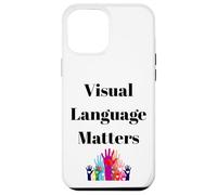 Conception d'inclusion de Signes ASL pour sourds et sourds Coque pour iPhone 12 Pro Max