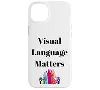 Conception d'inclusion de Signes ASL pour sourds et sourds Coque pour iPhone 14 Plus