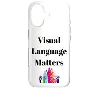 Conception d'inclusion de Signes ASL pour sourds et sourds Coque pour iPhone 17