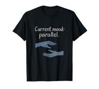 Conception d'ingénierie mathématique parallèle de l'humeur Actuelle T-Shirt