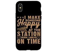Conception d'ingénieur de train pour conducteur de train Coque pour iPhone X/XS
