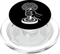 Conception d'intelligence Artificielle Cyborg numérique PopSockets PopGrip pour MagSafe