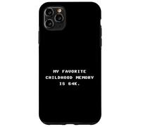 Conception d'ordinateur Vintage Retro Memory 64 Gamer Coque pour iPhone 11 Pro Max