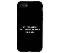 Conception d'ordinateur Vintage Retro Memory 64 Gamer Coque pour iPhone SE (2020) / 7/8