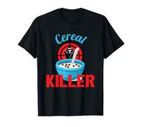 Conception drôle de céréales de tueurs de céréales pour le T-Shirt