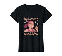 Conception du Script de My Sweat Sparkles Running Crew T-Shirt