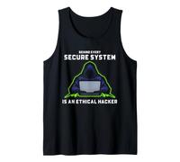 Conception du système sécurisé Ethical Hacker Cyber Security Débardeur