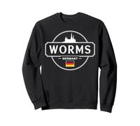 Conception d'un Cercle de Voyage Urbain à Worms, en Allemagne Sweatshirt