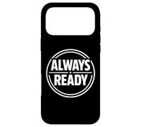 Conception d'un état d'esprit de préparation Toujours prêt, Calme et Confiance Coque pour iPhone 17 Pro Max