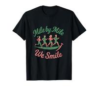 Conception d'un Groupe de Remise en Forme We Smile Mile by Mile T-Shirt