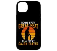 Conception d'un joueur de cajon pour percussions Kachon Cajónist Coque pour iPhone 14 Plus