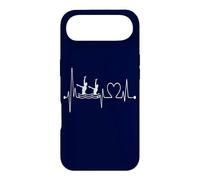 Conception d'un Nageur synchronisé avec Battement de cœur et électrocardiogramme Coque pour iPhone Air