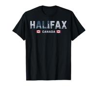 Conception d'un phare de voyage à Halifax, Canada City T-Shirt