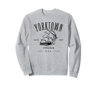 Conception d'un Vieux voilier de Grande Taille de Yorktown en Virginie Sweatshirt