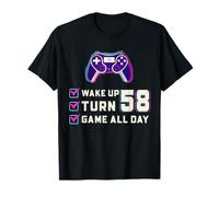 Conception d'une liste de contrôle pour Les Joueurs Qui durent Toute la journée avec Wake Up Turn 58 T-Shirt