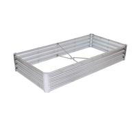 Conception extérieure Robuste d'économie de l'espace de boîte de planteur de lit de Jardin augmenté par métal