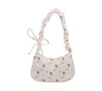 Conception florale Participant aux épaules Avant-bras Tissu sergé pratique Bandoulière ergonomique Utilisation quotidienne Femmes Décontracté Avant-bras des femmes, Blanc.