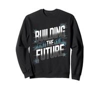 Conception Graphique Construire Le Futur Horizon Urbain Sweatshirt