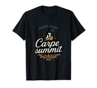 Conception Graphique d'aventure de l'escouade de randonnée Carpe Summit T-Shirt