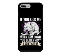 Conception Graphique de Fierce Wolf Defiance Rise Again Coque pour iPhone 7 Plus/8 Plus