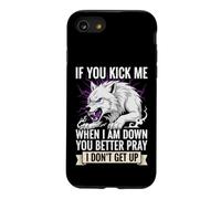 Conception Graphique de Fierce Wolf Defiance Rise Again Coque pour iPhone SE (2020) / 7/8