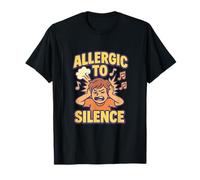 Conception Graphique de l'équipe du Festival Allergic to Silence T-Shirt