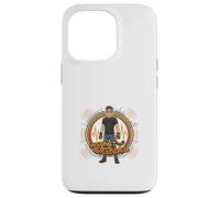 Conception Graphique du Personnage d'impulsion d'énergie du Signal d'instinct Coque pour iPhone 13 Pro