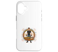 Conception Graphique du Personnage d'impulsion d'énergie du Signal d'instinct Coque pour iPhone 16 Plus