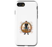 Conception Graphique du Personnage d'impulsion d'énergie du Signal d'instinct Coque pour iPhone SE (2020) / 7/8