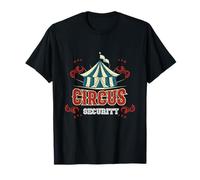 Conception Graphique Vintage avec chapiteau Circus Security T-Shirt