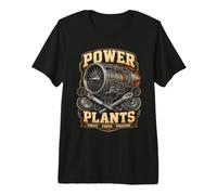 Conception mécanique de Moteurs à réaction de centrales électriques d'avions T-Shirt Haut de Gamme